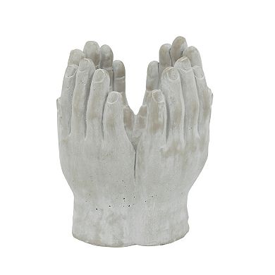 A&B Home Four Hand Statue Planter Table Decor