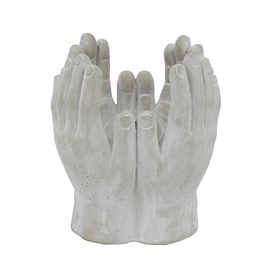 A&B Home Four Hand Statue Planter Table Decor