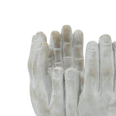 A&B Home Four Hand Statue Planter Table Decor