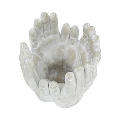 A&B Home Four Hand Statue Planter Table Decor