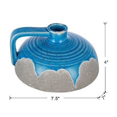 A&B Home Ceramic Flower Vessel Table Decor