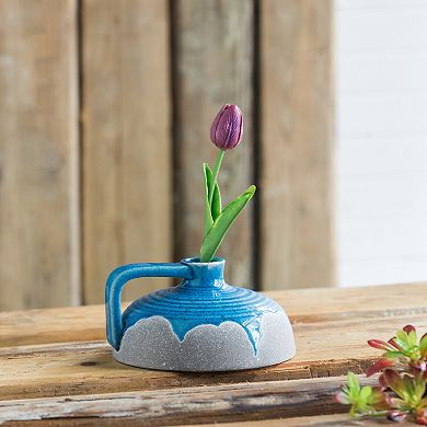 A&B Home Ceramic Flower Vessel Table Decor