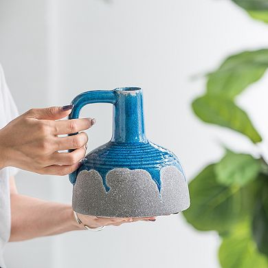 A&B Home Ceramic Flower Vessel Table Decor