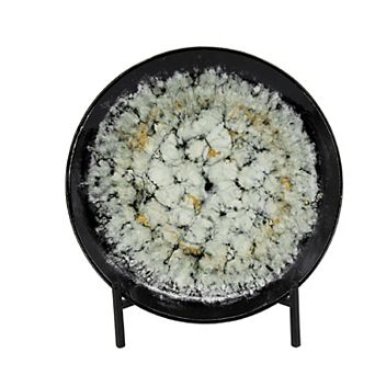 A&B Home Zuri Ceramic Charger Plate & Stand Table Decor
