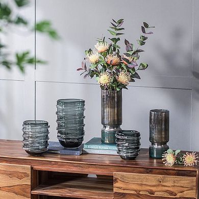 A&B Home Stellar Glass Vase Table Decor