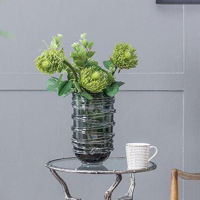 A&B Home Hand-Made Glass Vase Table Decor