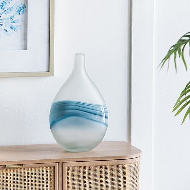 A&B Home Art Glass Vase Floor Decor