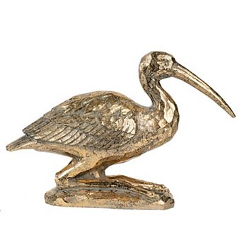 A&B Home Kneeling Crane Figurine