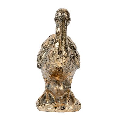 A&B Home Kneeling Crane Figurine