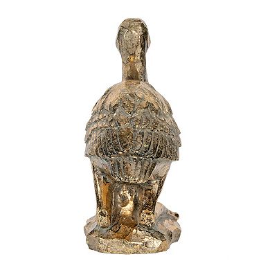 A&B Home Kneeling Crane Figurine