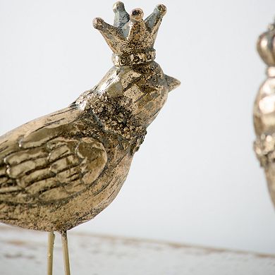 A&B Home Bird Statue Table Decor 2-piece Set