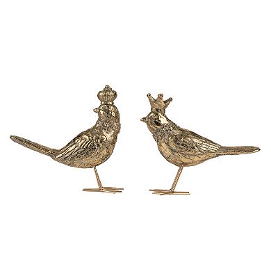 A&B Home Bird Statue Table Decor 2-piece Set