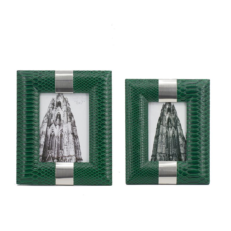 UPC 805845791447 product image for A&B Home Morelet Photo Frames 2-piece Set, Green | upcitemdb.com