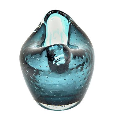 A&B Home U-Shaped Glass Vase Table Decor