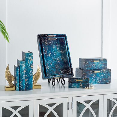 A&B Home Decorative Book Box Table Decor 3-piece Set