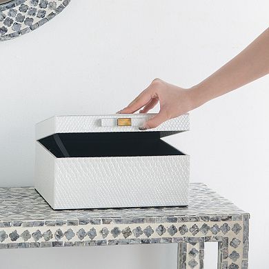 A&B Home Helga Decorative Box Table Decor 2-piece Set