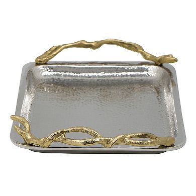 A&B Home Mabrey Branch Handle Tray Table Decor