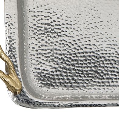 A&B Home Mabrey Branch Handle Tray Table Decor