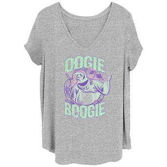 Disney's The Nightmare Before Christmas Oogie Boogie Juniors' Plus Size Graphic Tee