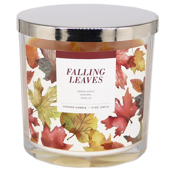 Sonoma Goods For Life® Falling Leaves 13oz. Candle Jar