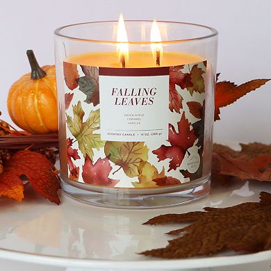 Sonoma Goods For Life® Falling Leaves 13-oz. Candle Jar