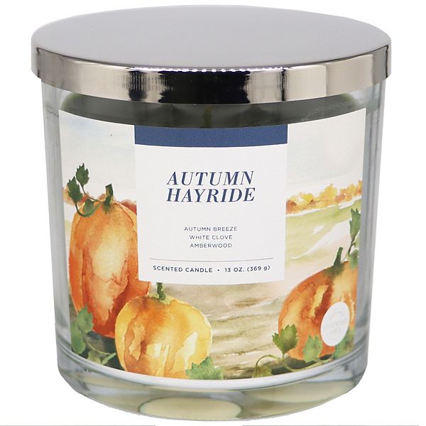 Sonoma Goods For Life® Autumn Hayride 13oz. Candle Jar