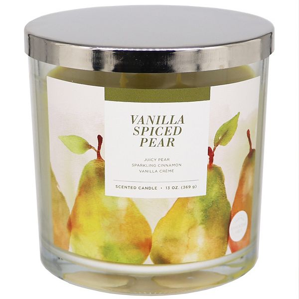 Sonoma Goods For Life® Vanilla Spiced Pear 13oz. Candle Jar