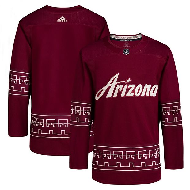Men's Adidas Garnet Arizona Coyotes Alternate 2022/23 Primegreen Authentic Jersey