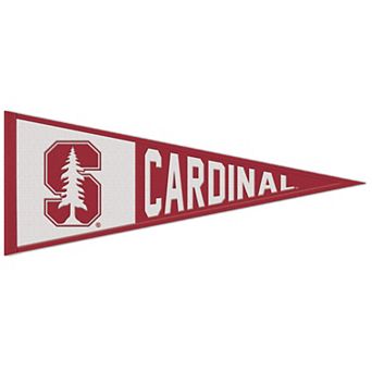 "WinCraft Stanford Cardinal 13"" x 32"" Wool Primary Logo Pennant"