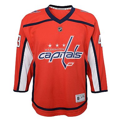 Youth Tom Wilson Red Washington Capitals Home Replica Player Jersey
