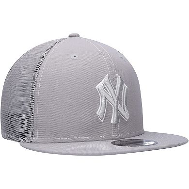 Men's New Era  Gray New York Yankees 2023 On-Field Batting Practice 9FIFTY Snapback Hat