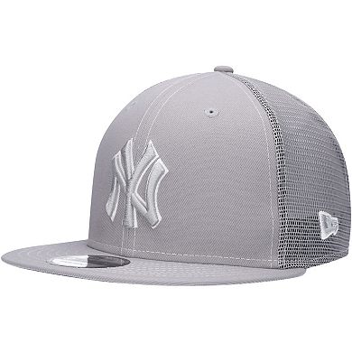 Men's New Era  Gray New York Yankees 2023 On-Field Batting Practice 9FIFTY Snapback Hat