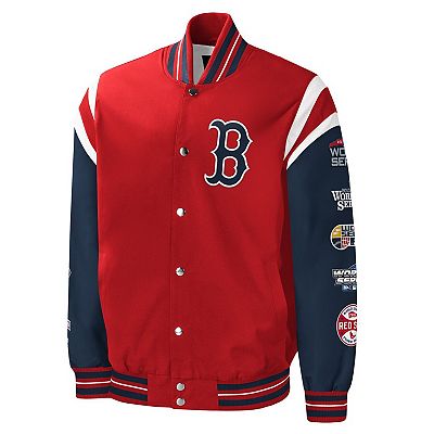 GIII Sports by Carl Banks offers Boston Red Sox World Series Champions Varsity Jacket M