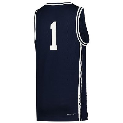 Youth Nike 1 Navy Duke Blue Devils Icon Replica Basketball Jersey