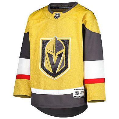 Youth Gold Vegas Golden Knights 2021/22 Alternate Premier Jersey