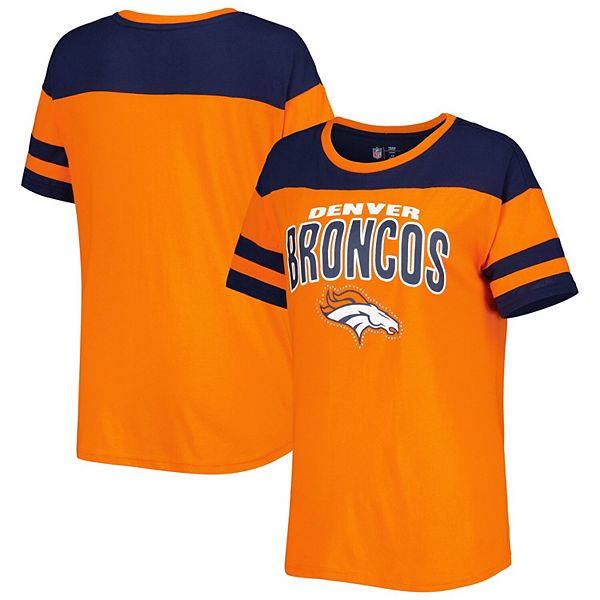 Women's G-III 4Her by Carl Banks White/Navy Denver Broncos First