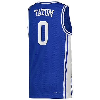 Youth Nike #0 Royal Duke Blue Devils Icon Replica Basketball Jersey