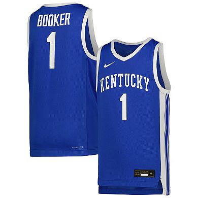 Youth Nike #1 Royal Kentucky Wildcats Icon Replica Basketball Jersey