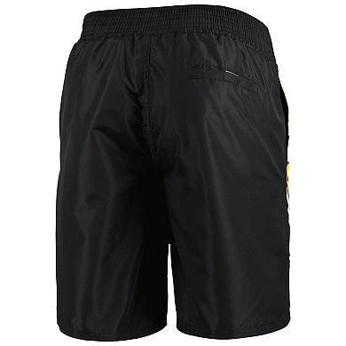 Men's Starter Black Boston Bruins Sea Wind Swim Trunks