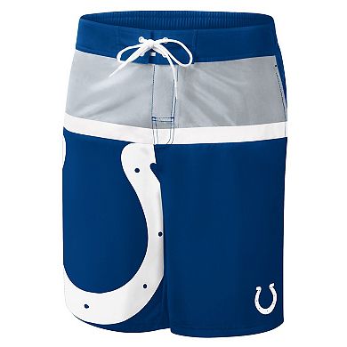 Men's G-III Sports by Carl Banks Royal Indianapolis Colts Sea Wind Swim Trunks
