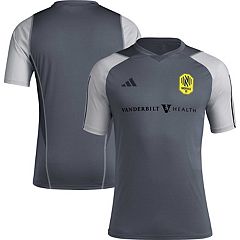 Nashville SC adidas Women's 2023 Pride Pre-Match Top - White