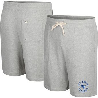 Men's Colosseum Heather Gray Air Force Falcons Love To Hear This Terry Shorts