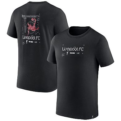 Men's Nike Black Liverpool Air Traffic T-Shirt