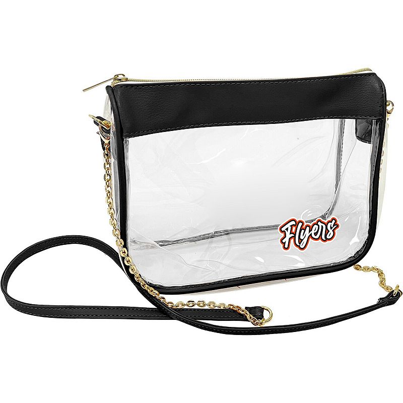 Philadelphia Flyers Hype Stadium Crossbody Clear Bag, Fly Team