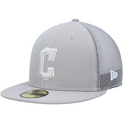 Cleveland Guardians New Era 2023 Clubhouse 59FIFTY Fitted Hat - Gray
