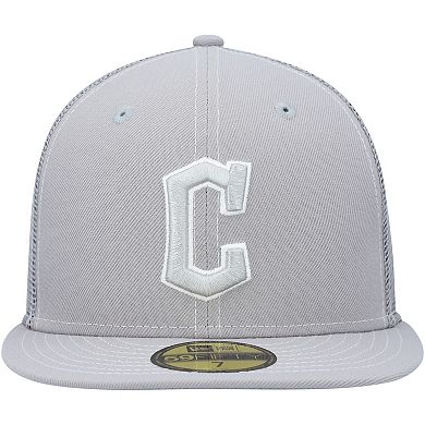 Men's New Era  Gray Cleveland Guardians 2023 On-Field Batting Practice 59FIFTY Fitted Hat