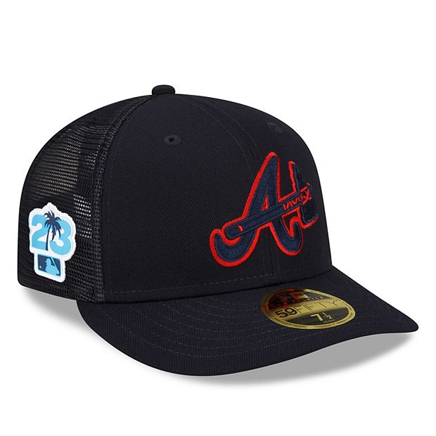 Men's Atlanta Braves New Era Navy Spring Training 9FIFTY Snapback Hat