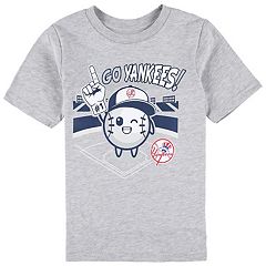 Yankees Navy Primary Logo Kids T-Shirt