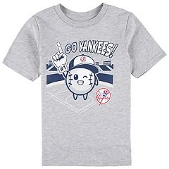 Preschool Pink New York Yankees Ball Girl T-Shirt