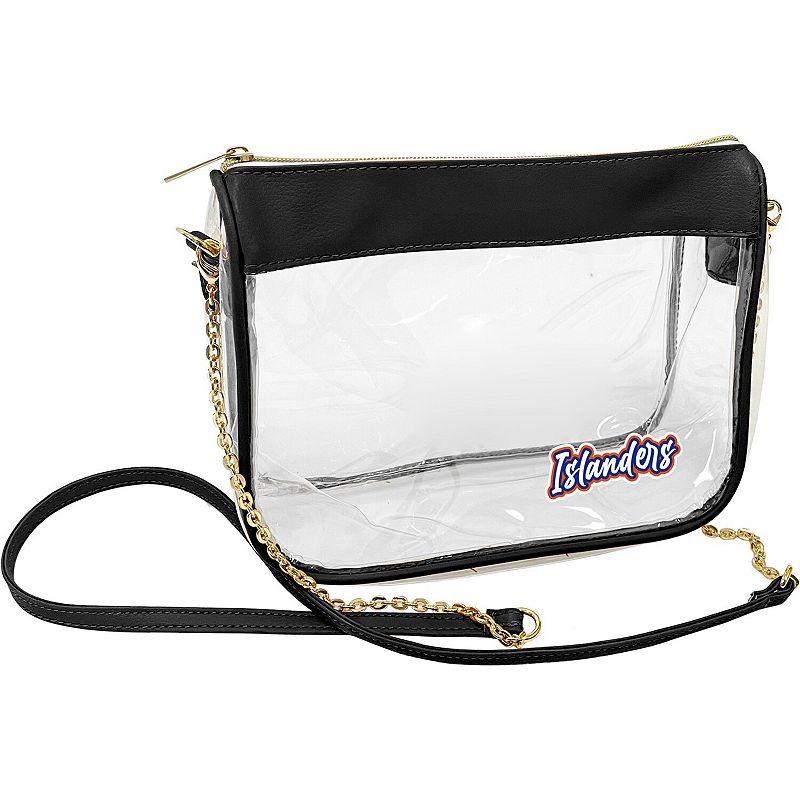 New York Islanders Hype Stadium Crossbody Clear Bag, Isl Team
